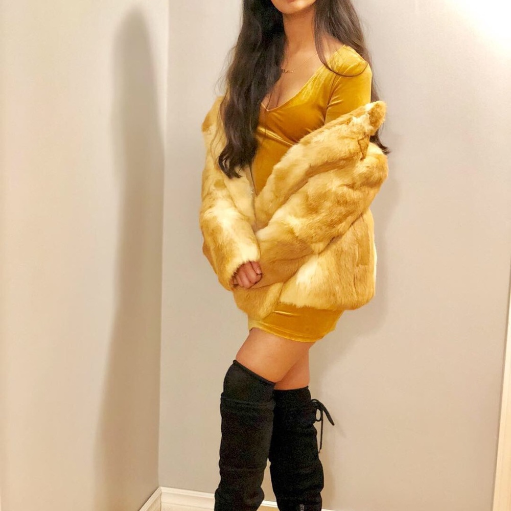 Fur coat